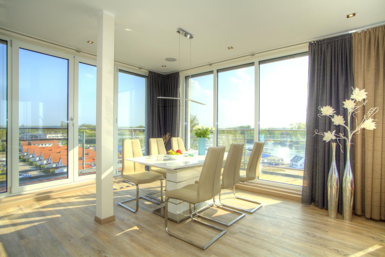 Penthouse Mueritzblick Lägenhet Rechlin Exteriör bild