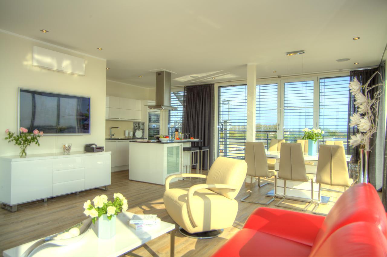 Penthouse Mueritzblick Lägenhet Rechlin Exteriör bild