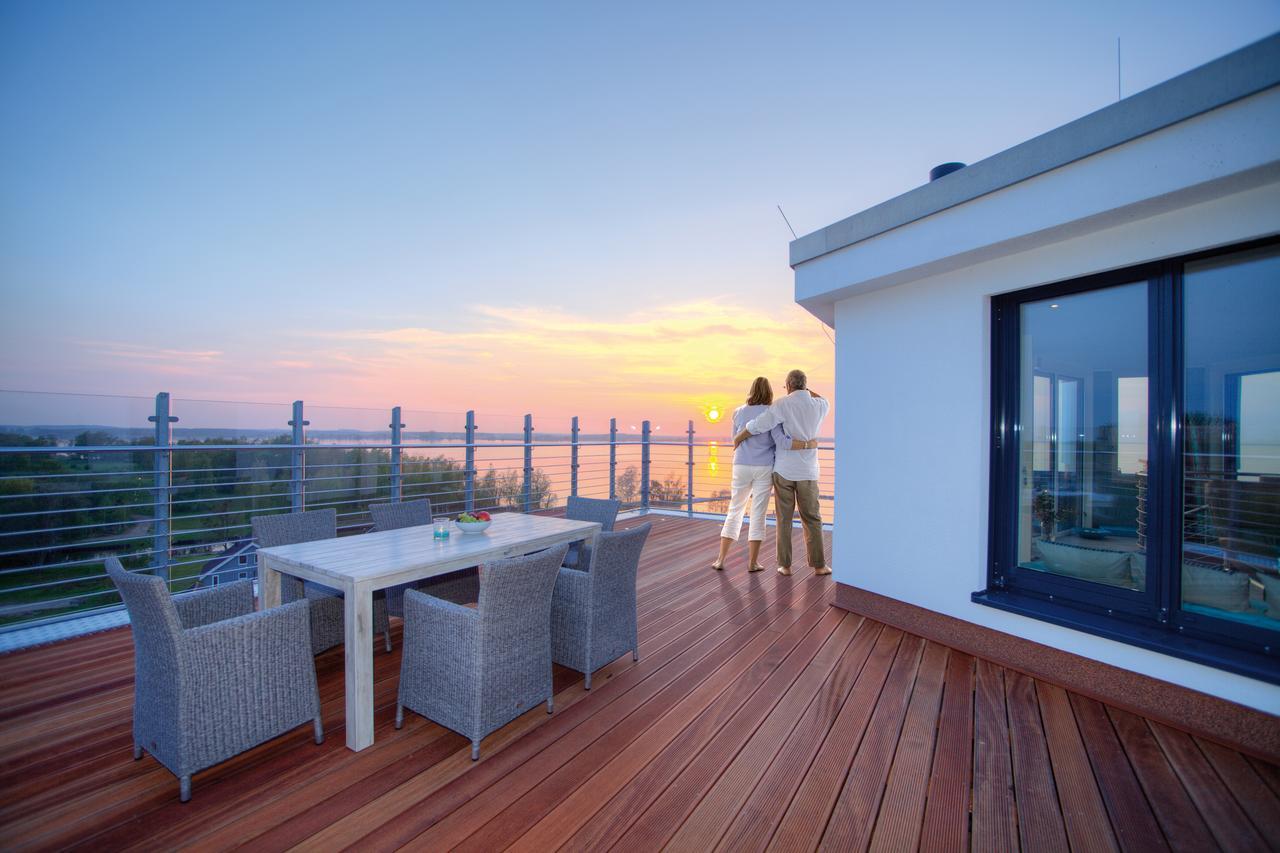 Penthouse Mueritzblick Lägenhet Rechlin Exteriör bild